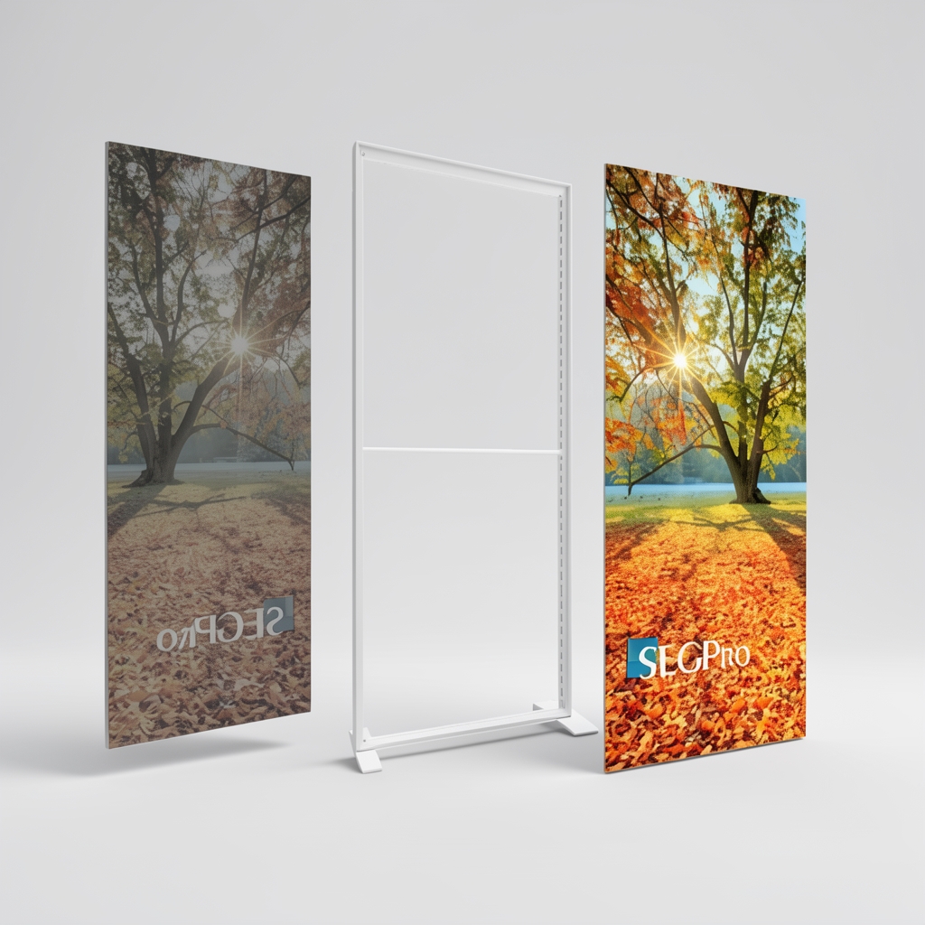 Lightbox Classic 100 × 200 cm – samostojeći