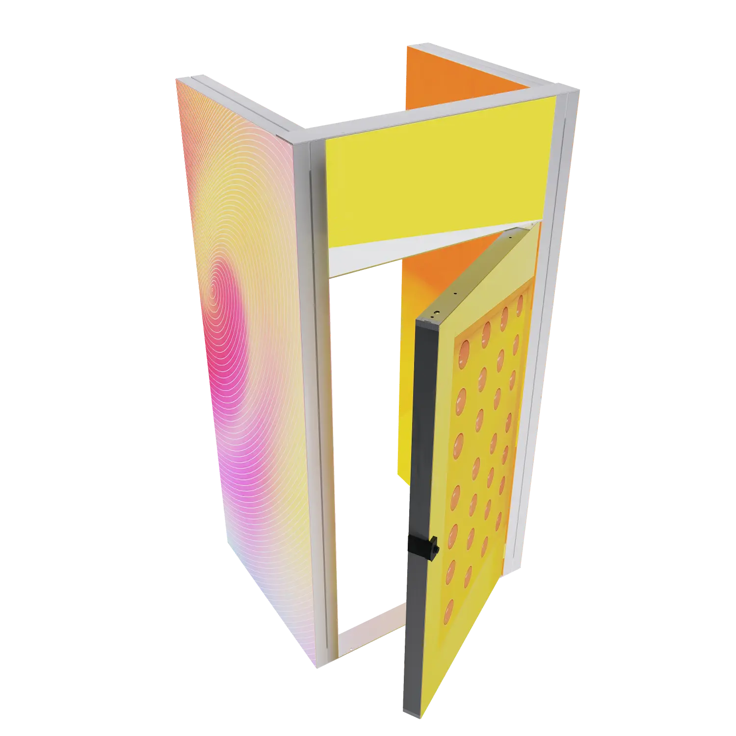 Lightbox spremište za sajamski štand 100 × 100 × 250 cm