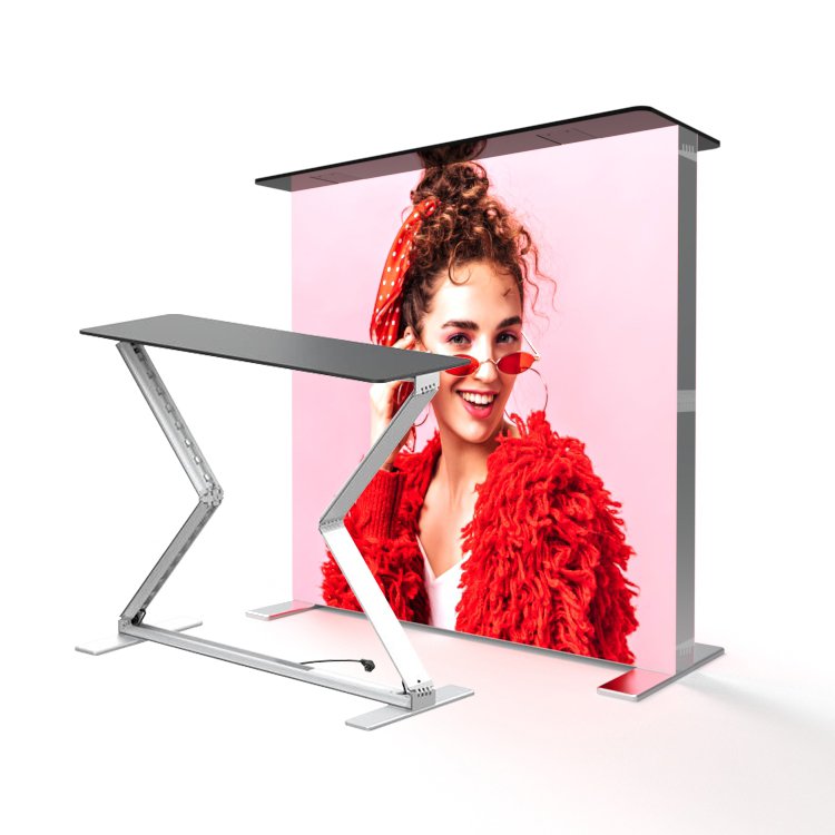 Lightbox Fold&Go Counter – sklopivi svjetleći pult