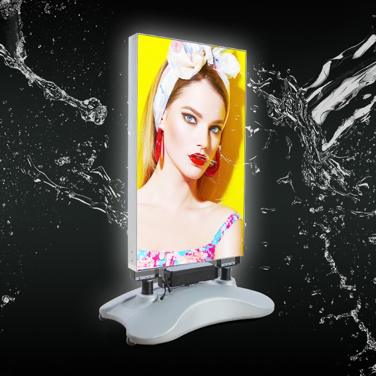 Vodootporni LED lightbox stalak za vanjsku upotrebu
