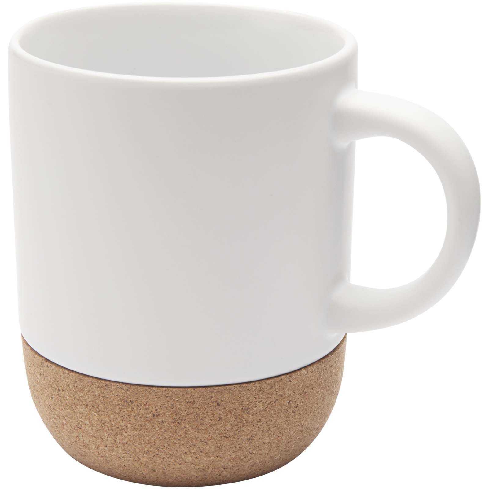 Keramička sublimacijska šalica Billie 300 ml s detaljima od plute
