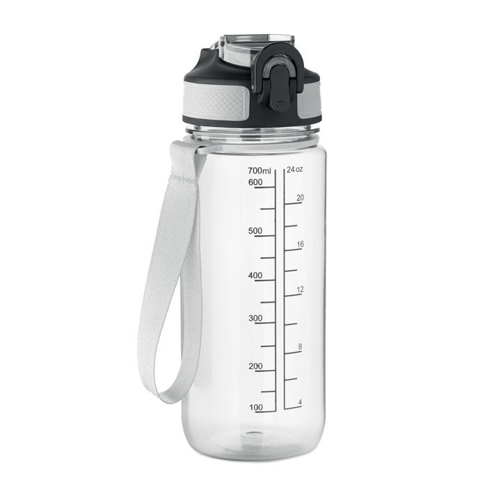 Enkel motivacijska sportska RPET boca sa slamkom 700 ml