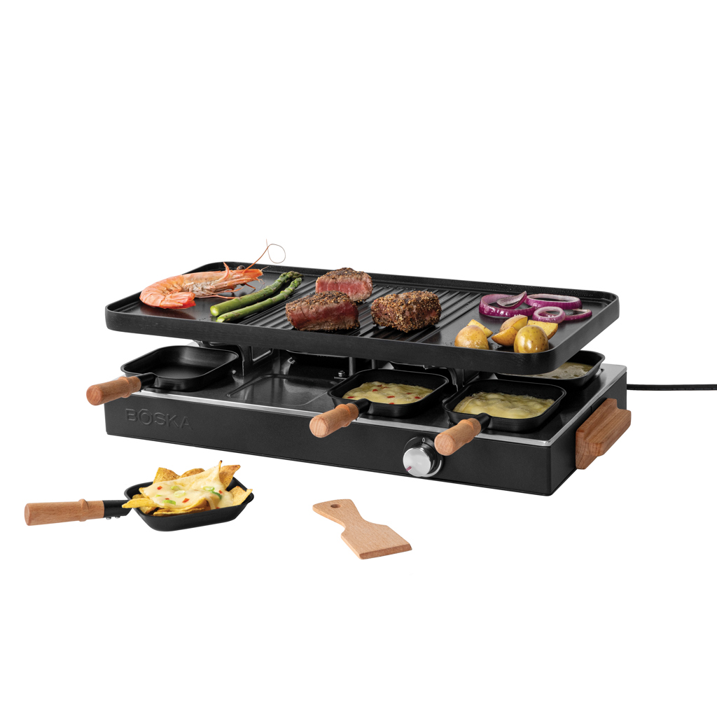 BOSKA Raclette Gourmet Party roštilj za 8 osoba (EU tip F)