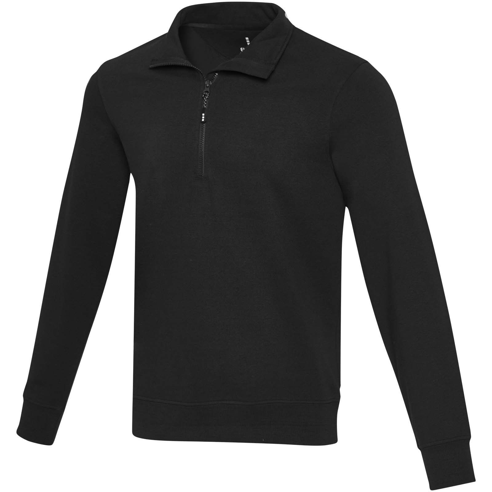 Tin 280 g/m² unisex pulover s kratkim patentnim zatvaračem AWARE™ od reciklirane tkanine