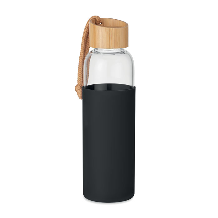 Chai staklena boca sa silikonskom navlakom 500 ml