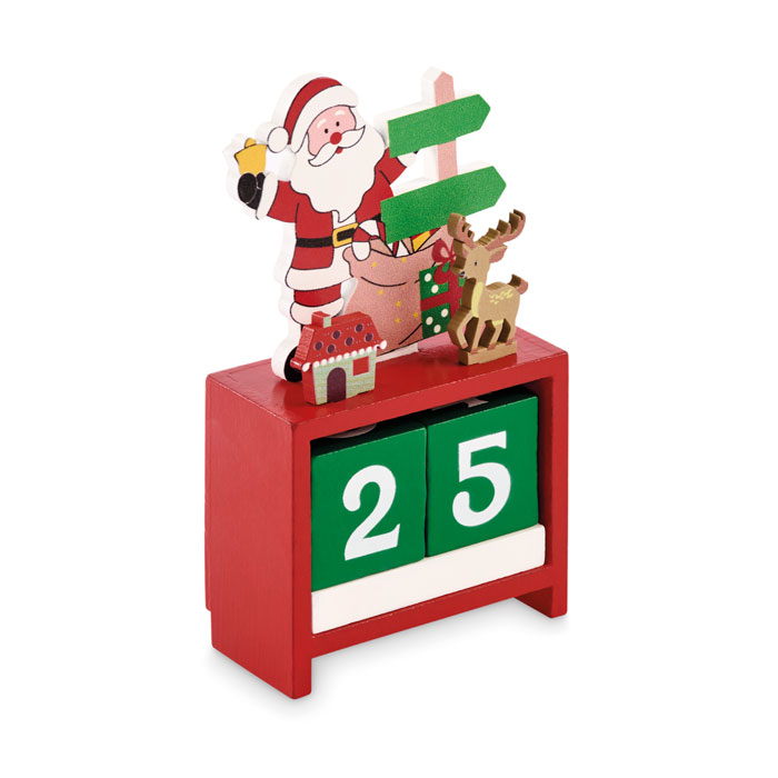 Laskenta drveni božićni adventski kalendar