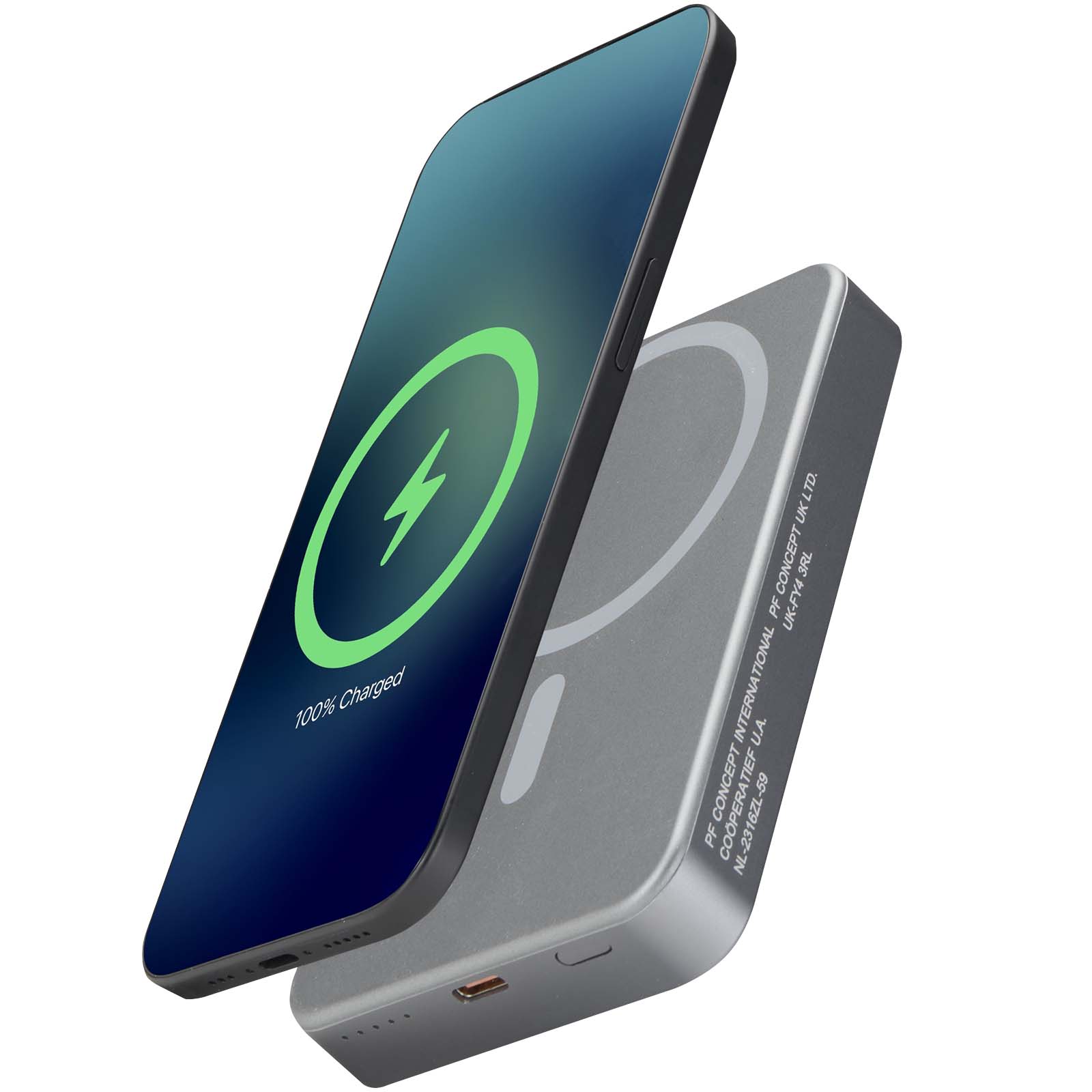 Avis 10.000 mAh RCS magnetski powerbank od recikliranog aluminija