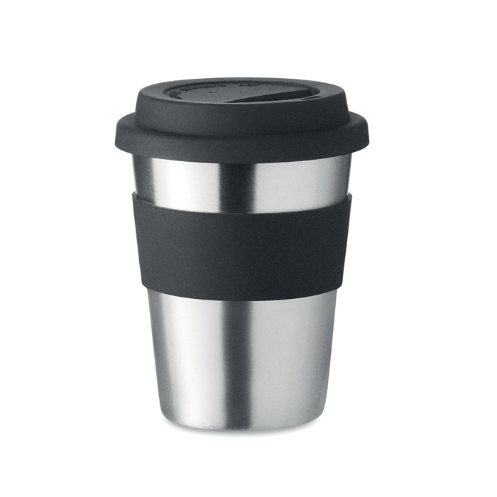 Irmug šalica od nehrđajućeg čelika sa silikonskim poklopcem 350 ml