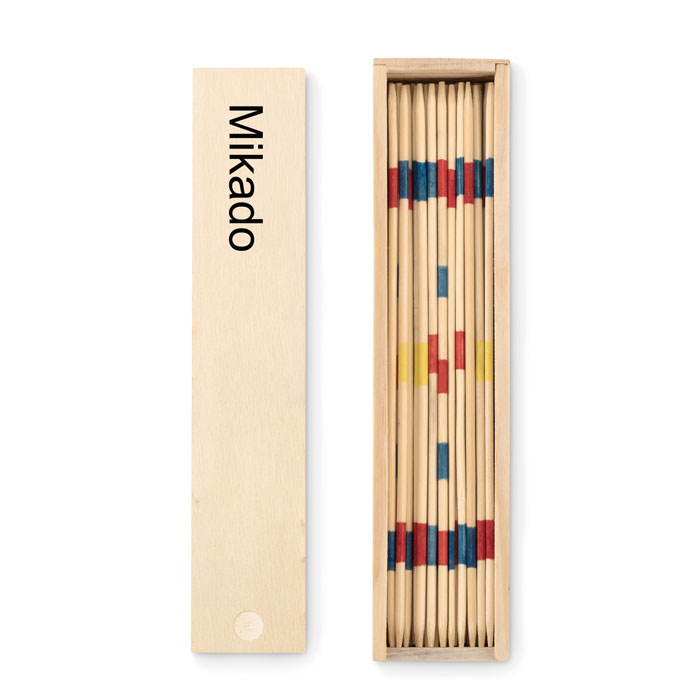 Mini Mikado igra spretnosti u drvenoj kutiji