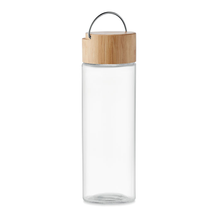 Ameland staklena boca s poklopcem od bambusa 500 ml