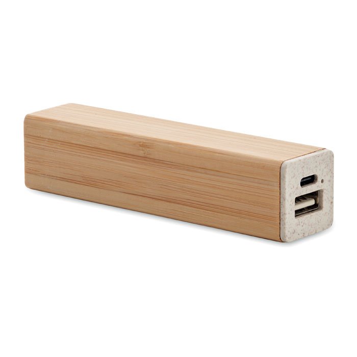 Powerbamc powerbank od bambusa 2600 mAh