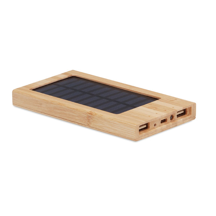 Arena Solar solarni powerbank od bambusa 4000 mAh