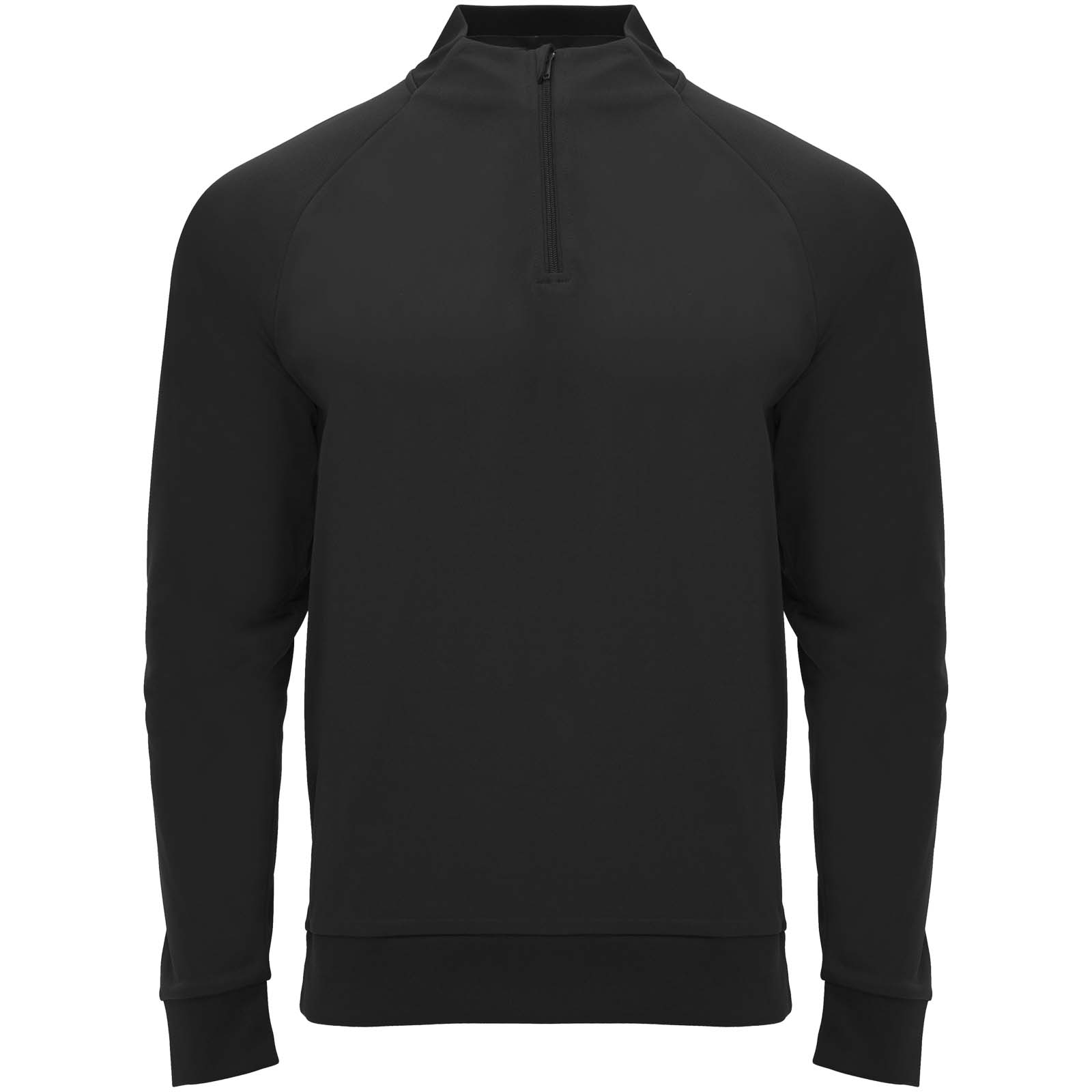 Epiro unisex dukserica dugih rukava s kratkim patentnim zatvaračem 200 g/m²