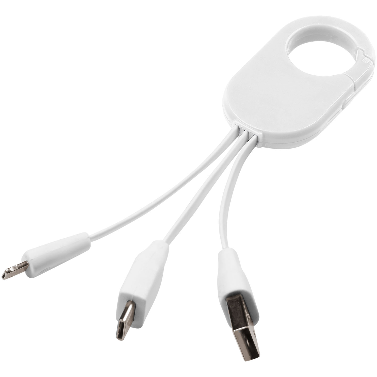 Troop 3-u-1 kabel za punjenje s karabinerom