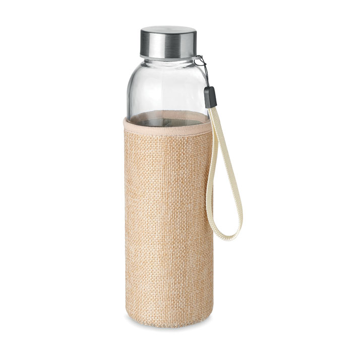 Utah Touch staklena boca s navlakom od neoprena i jute 500 ml