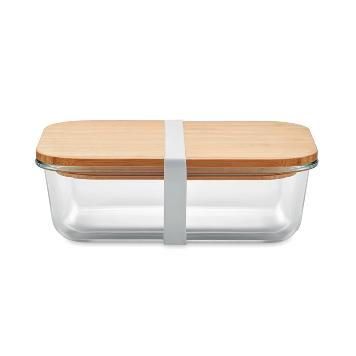Tundra Lunchbox staklena kutija za ručak s poklopcem od bambusa 800 ml