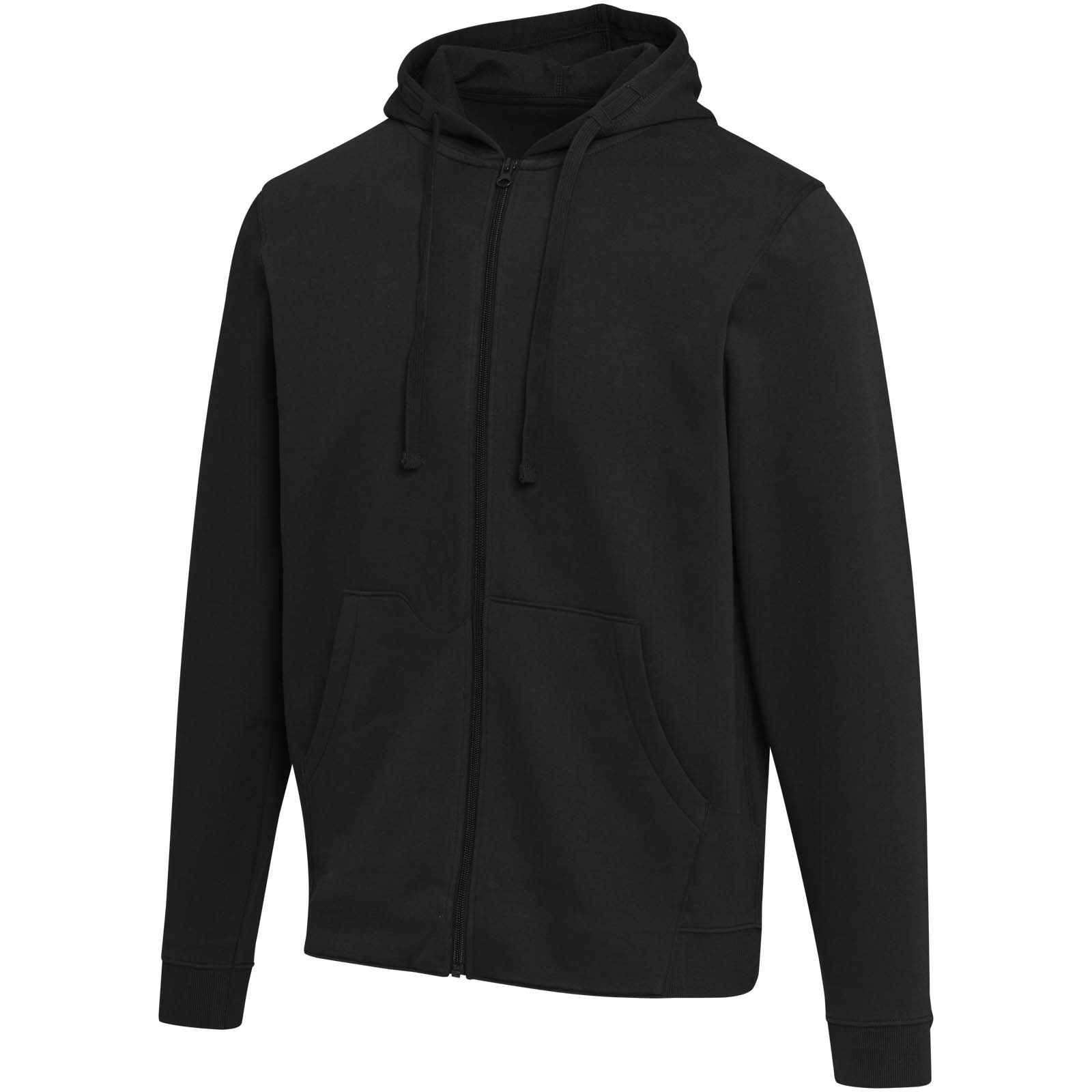 Jasper unisex dukserica s kapuljačom s patentnim zatvaračem od OCS organskog i recikliranog materijala 280 g/m²
