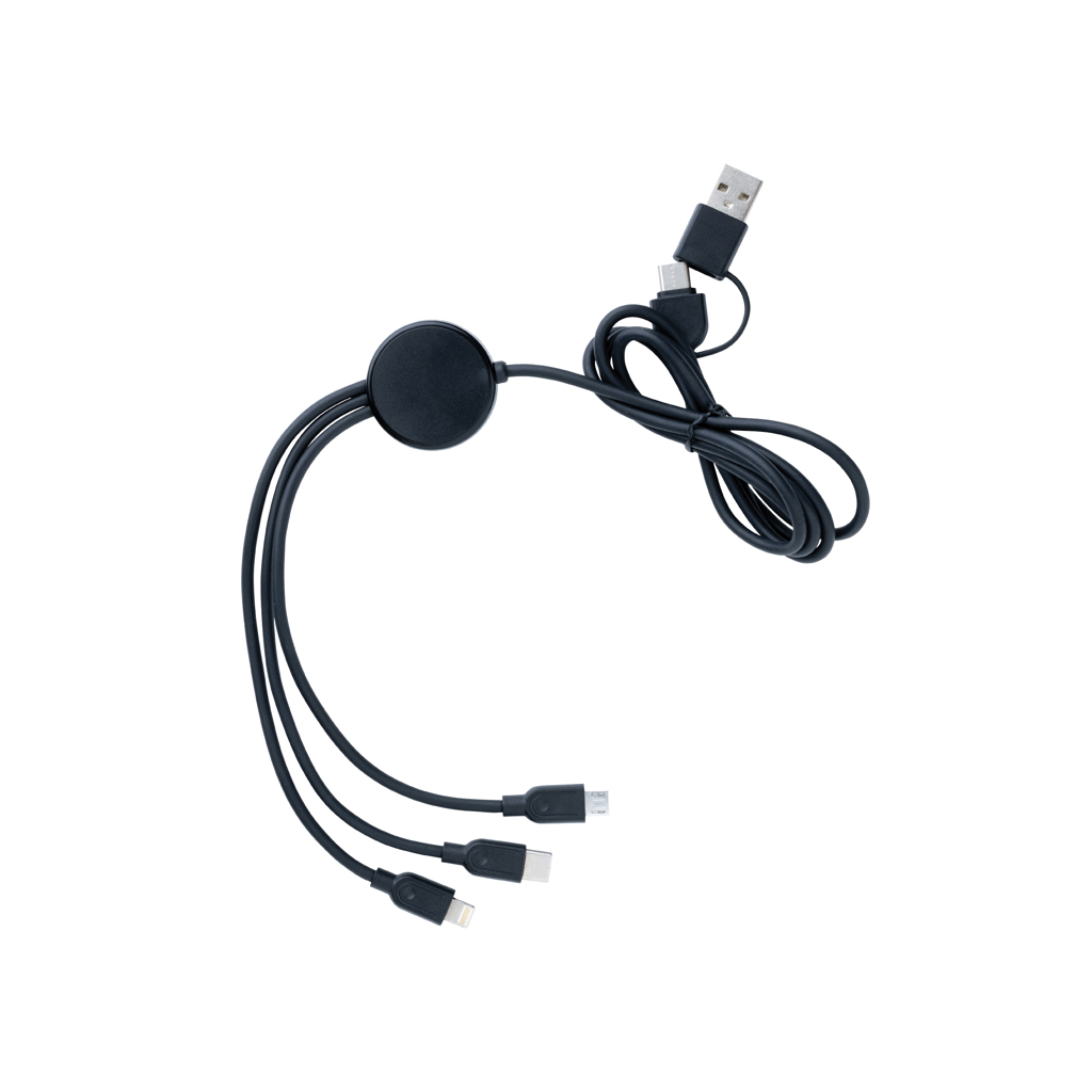 RCS kabel 4 u 1 od recikliranog TPE-a i plastike, 60 W