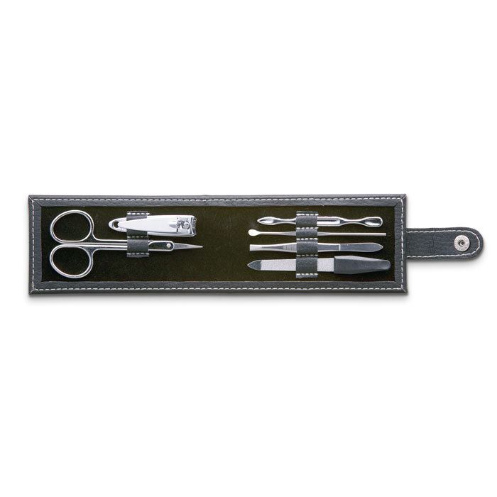 Nailkit set za manikuru od 6 dijelova u PU torbici