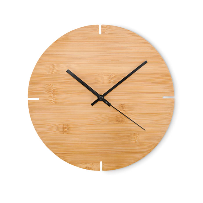 Esfere zidni sat od bambusa