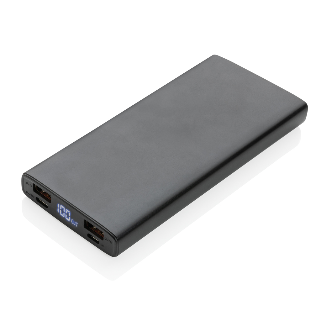 Aluminijski powerbank 10.000 mAh s PD 18 W i QC 3.0
