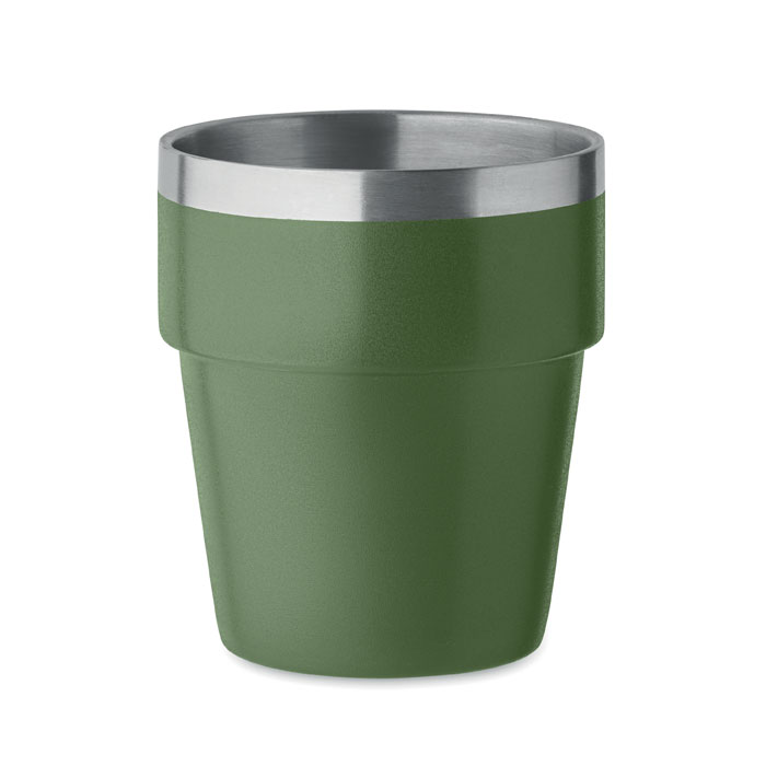 Acerito dvostjena šalica od recikliranog čelika 250 ml