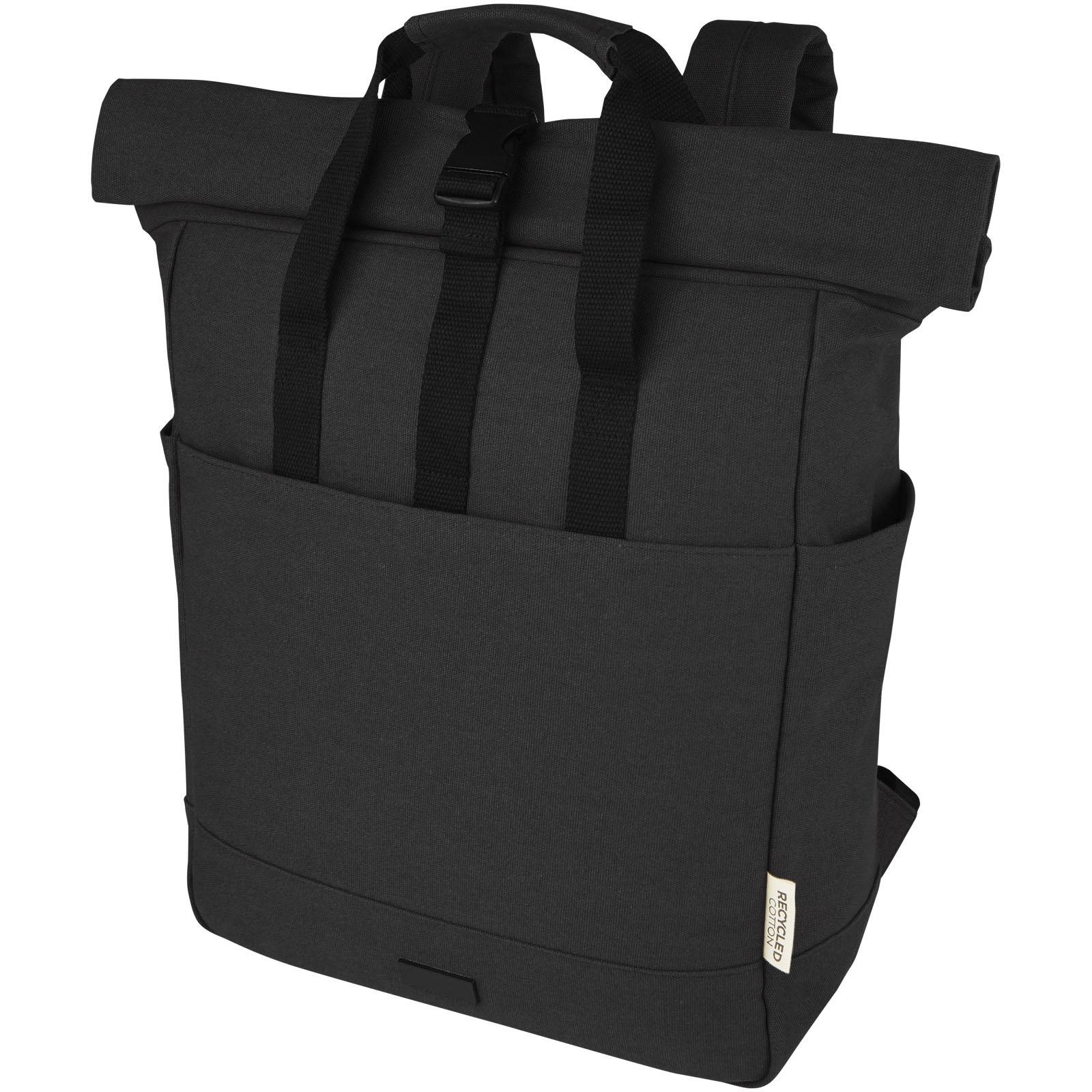 Joey 15" GRS reciklirani platneni roll-top ruksak za laptop 15L