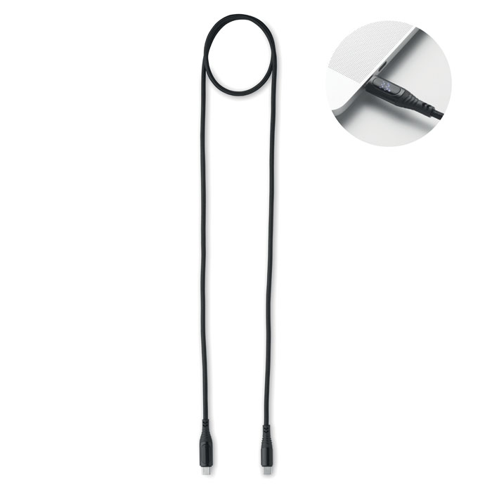 Typso kabel za punjenje USB-C 100 W s LED zaslonom