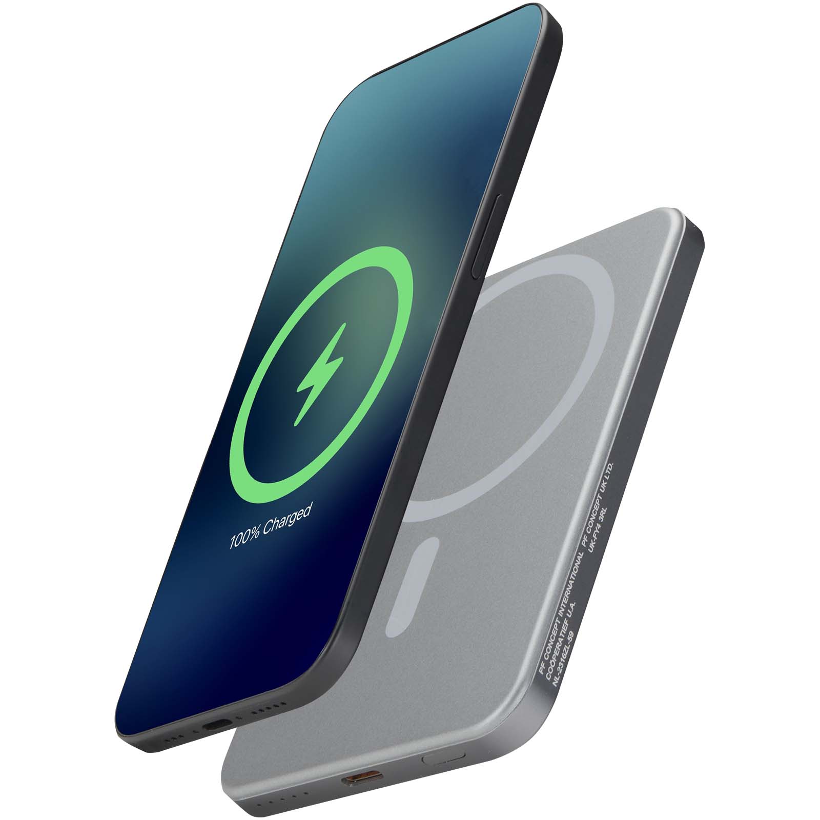 Avis 5000 mAh RCS magnetski powerbank od recikliranog aluminija