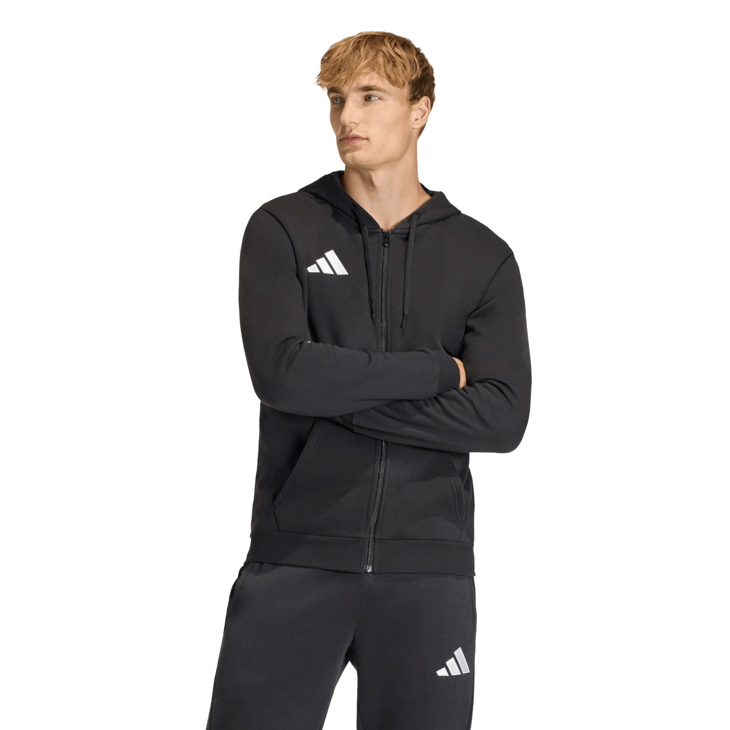 Adidas ENT26 muška dukserica s kapuljačom s patentnim zatvaračem