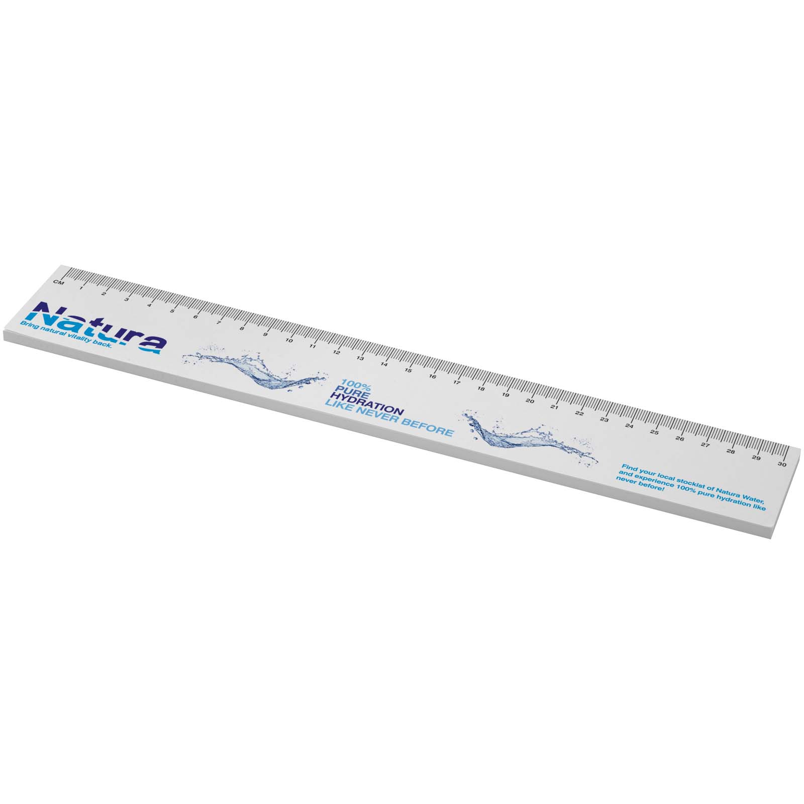 Sticky-Mate® reciklirane samoljepljive bilješke s otisnutim 30 cm ravnalom