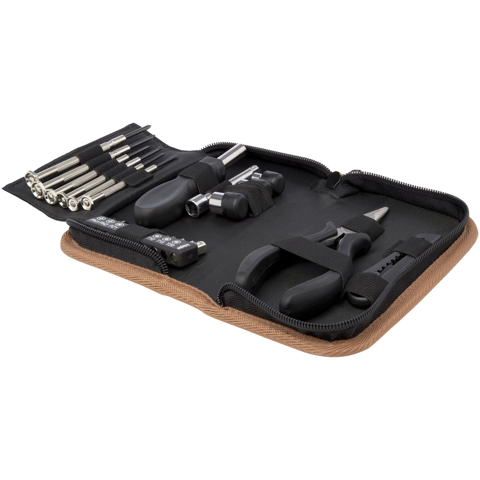 Spike 24-dijelni RCS set alata od reciklirane plastike u torbici od plute