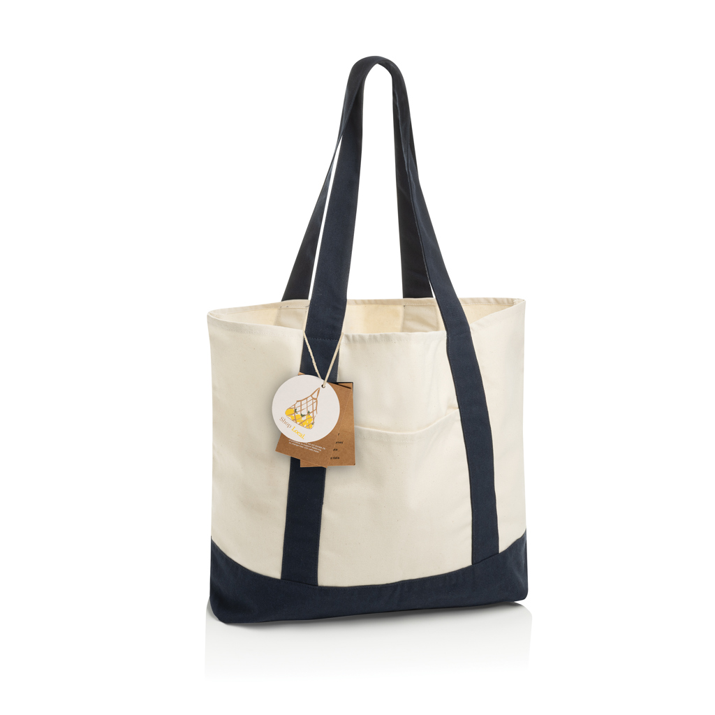SHOP LOCAL AWARE™ torba od recikliranog pamuka 350 g/m²