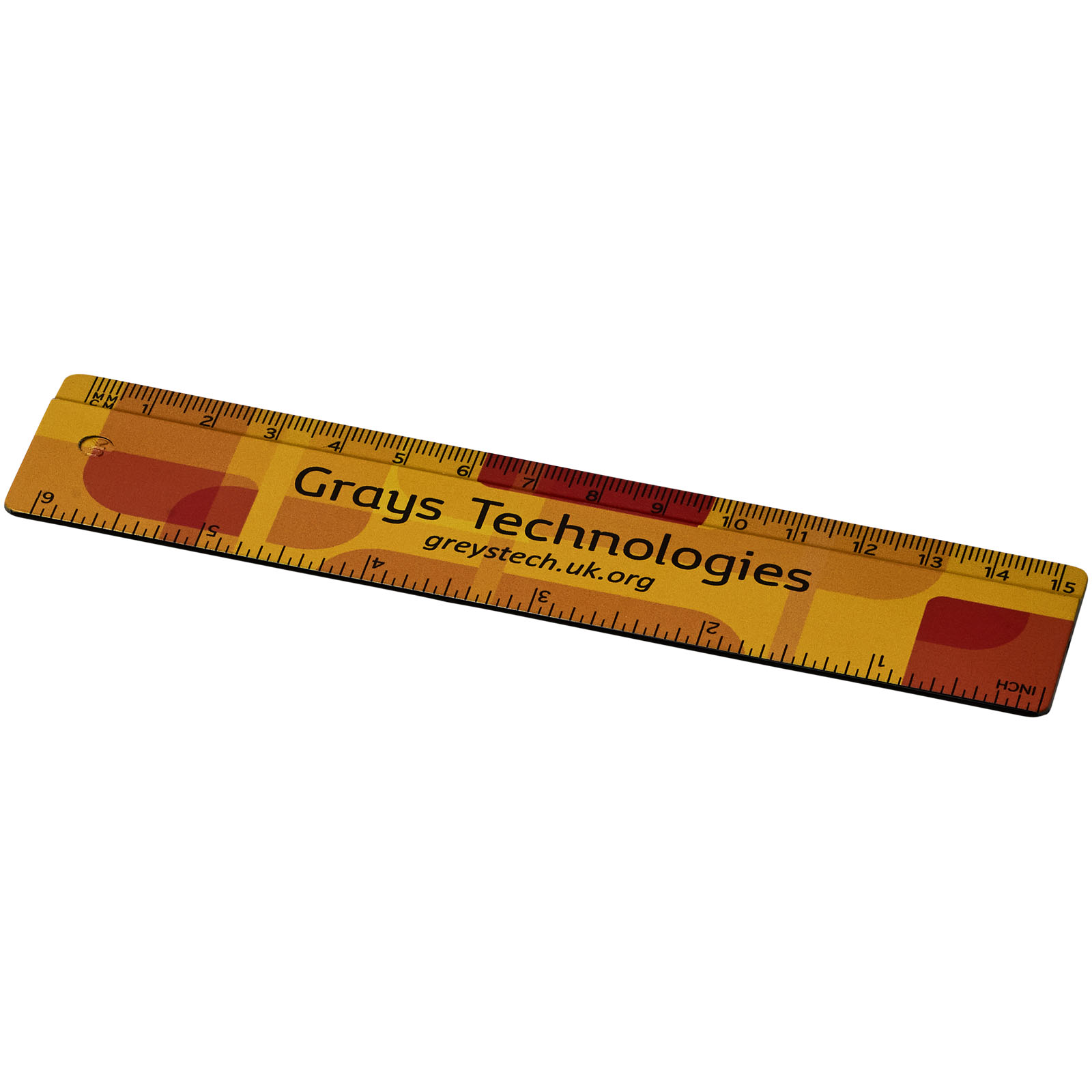 Terran 15 cm ravnalo od 100 % reciklirane plastike