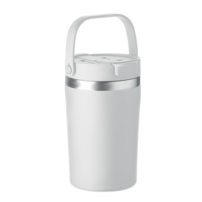 Cozycup termo šalica od recikliranog čelika sa slamkom 350 ml