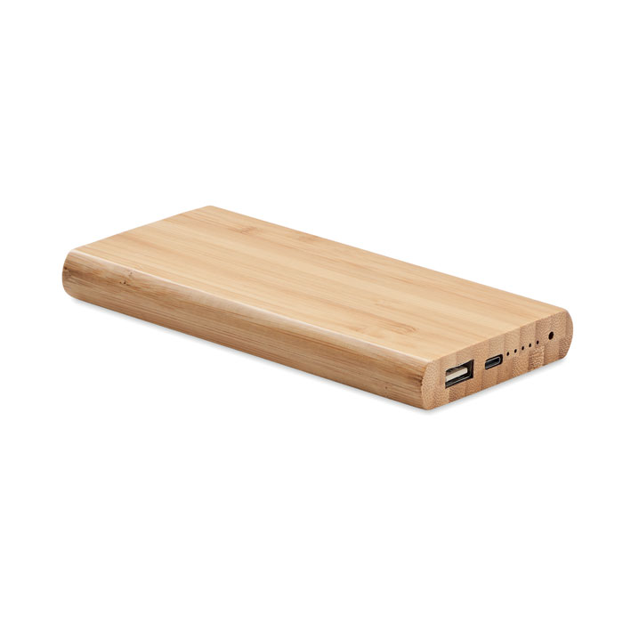 Arena C bežični powerbank od bambusa 6000 mAh