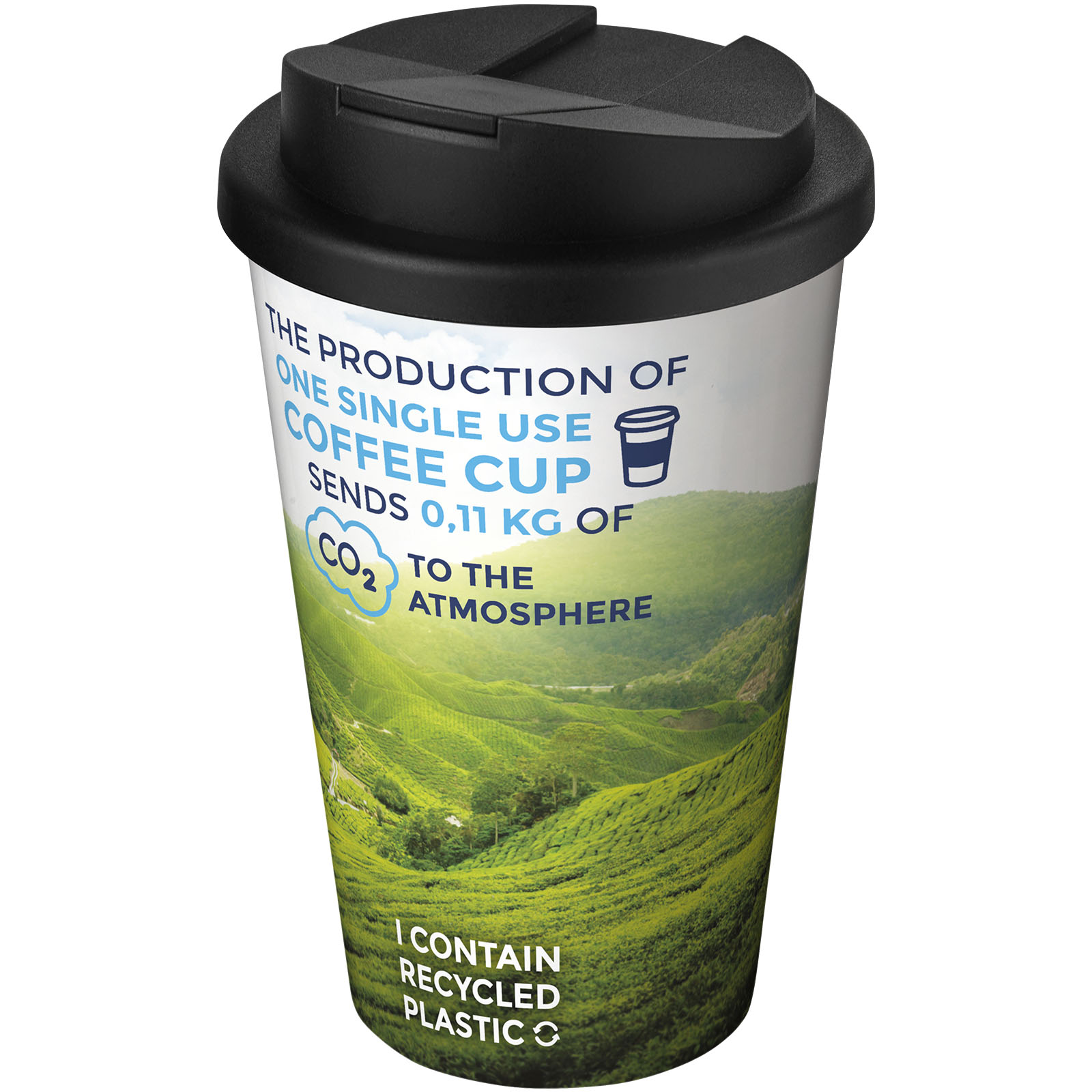 Brite-Americano® 350 ml čaša s poklopcem protiv prolijevanja