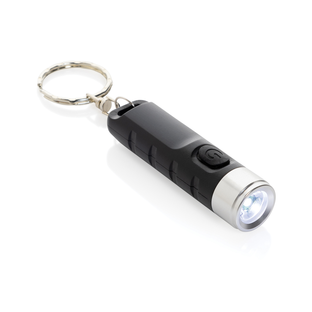 Globix punjiva USB svjetiljka privjesak za ključeve od reciklirane plastike RCS
