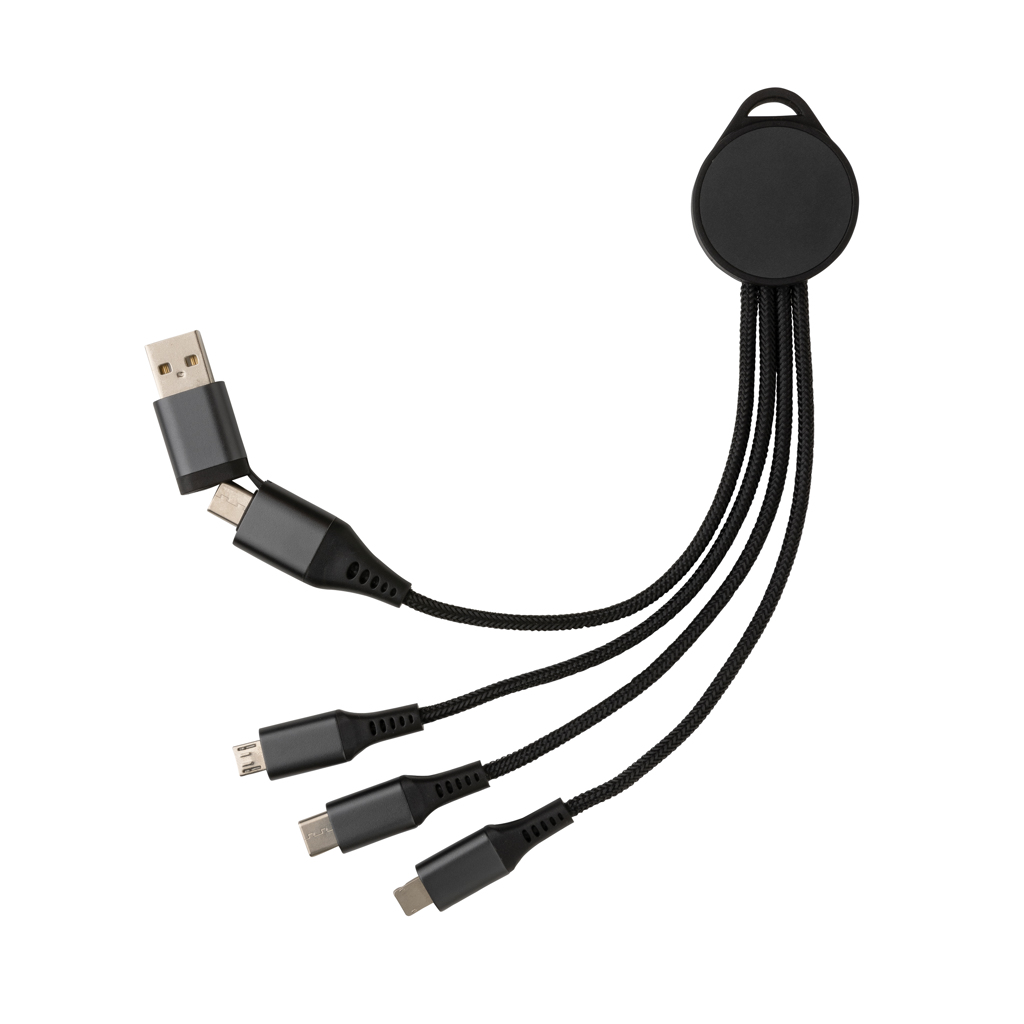 Terra RCS kratki kabel 6 u 1 od recikliranog aluminija