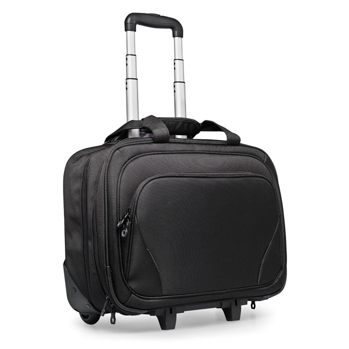 Macau Trolley poslovni kofer na kotačima s pretincem za laptop 17"