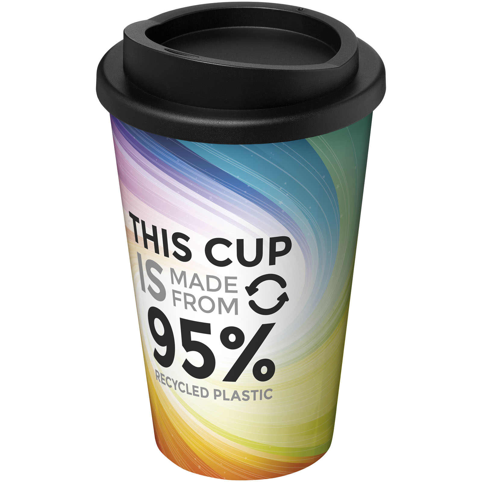 Brite-Americano® Recycled 350 ml termoizolirana čaša