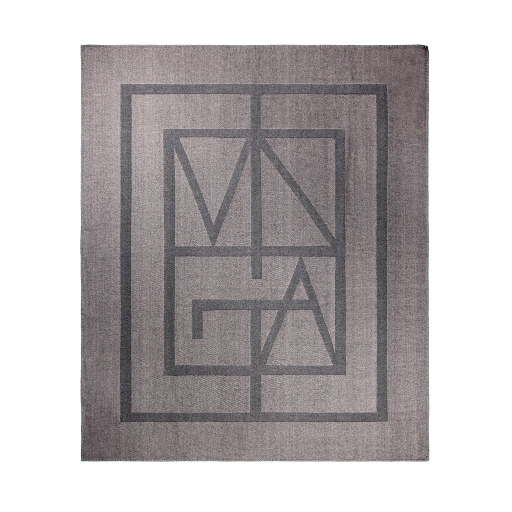 VINGA Monogram GRS dvostrana deka
