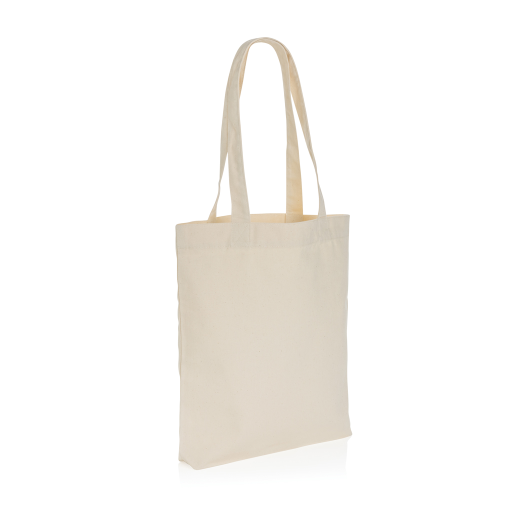Impact AWARE™ torba za kupovinu od nebojenog recikliranog platna 285 g/m²