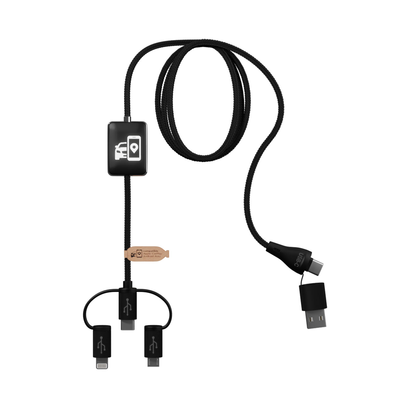 SCX.design C48 CarPlay 5-u-1 kabel za punjenje
