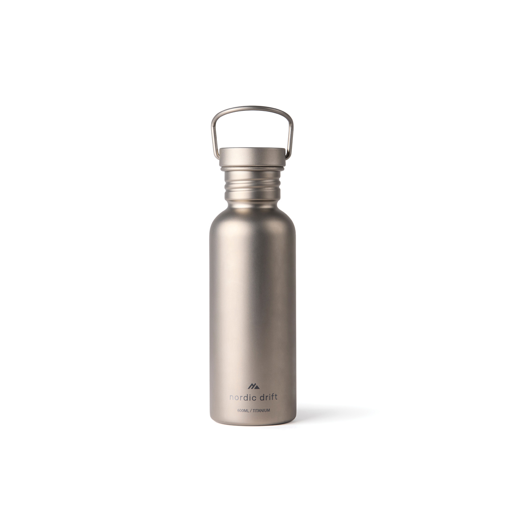 Nordic Drift Trail Ultra Light titanska boca za vodu 600 ml
