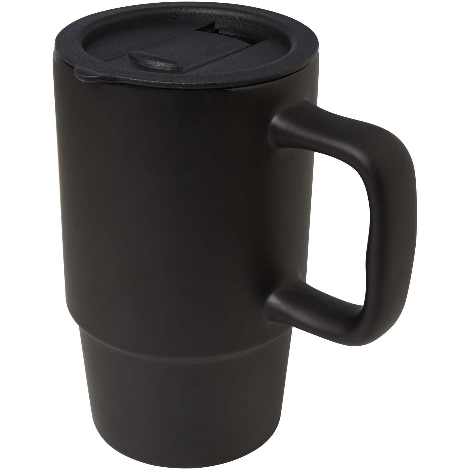 Carter keramička šalica od 450 ml s plastičnim poklopcem