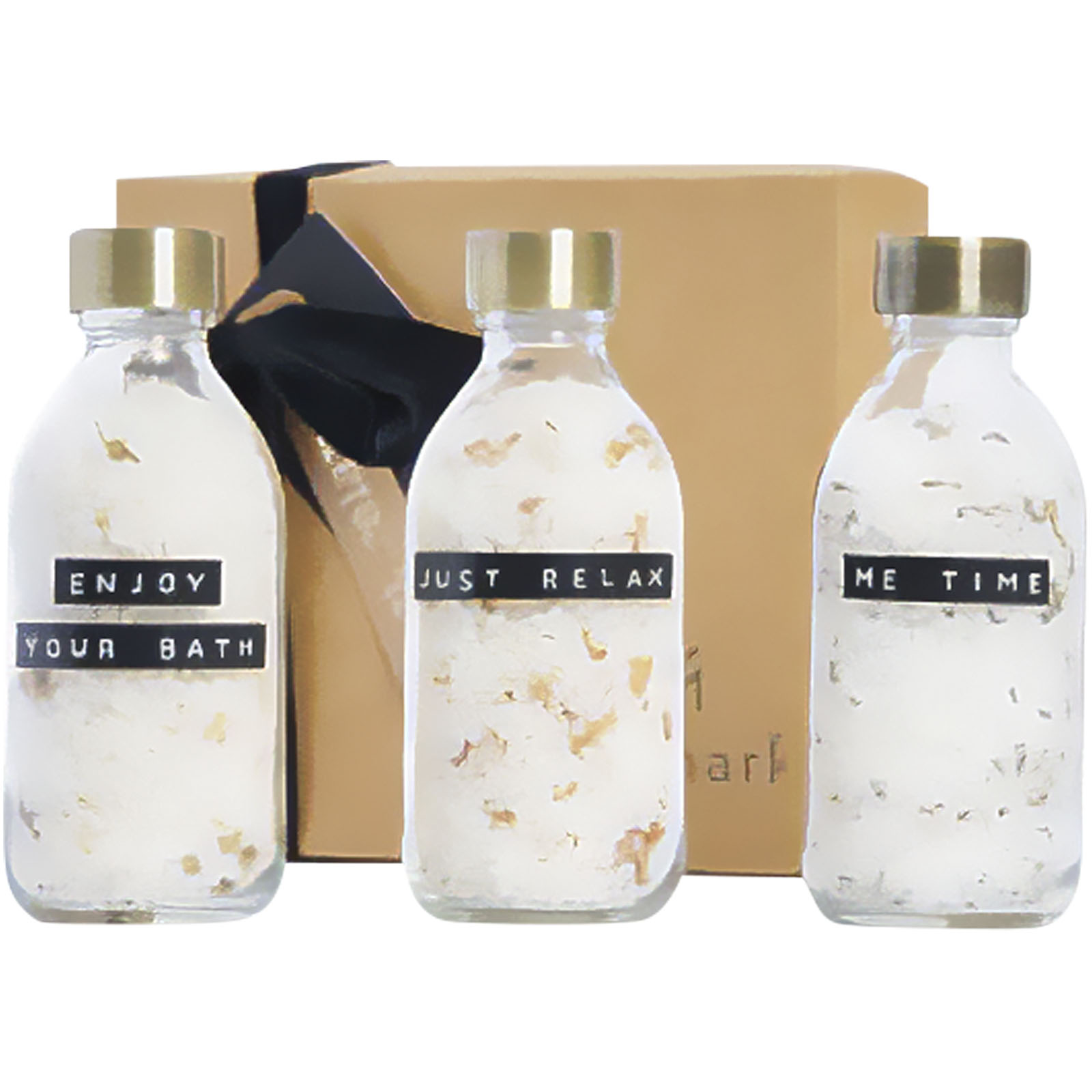 Wellmark Just Relax set za darivanje s 3 komada soli za kupku 200 ml