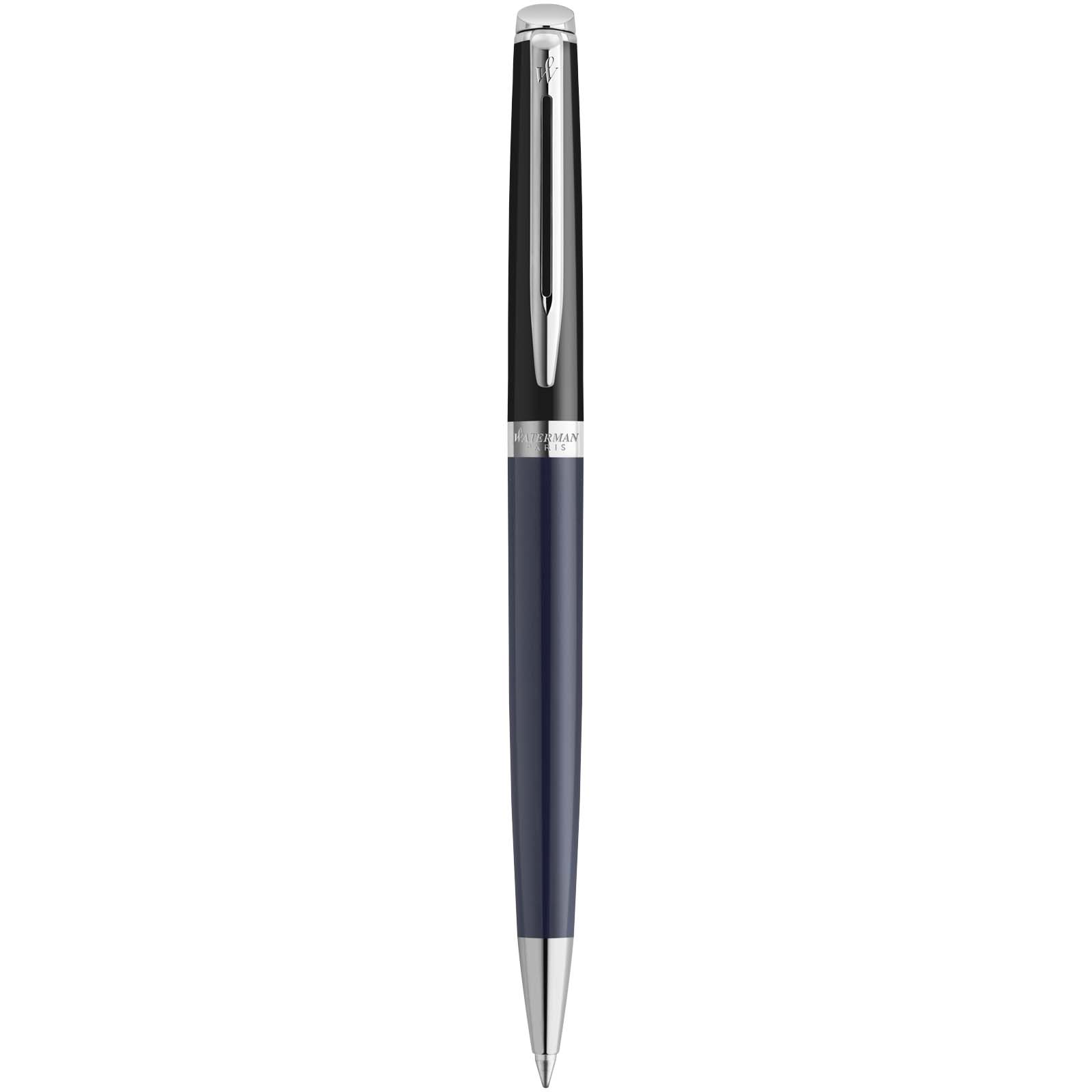 Waterman Hémisphère Colour Blocking kemijska olovka s detaljima od paladija (plava tinta)