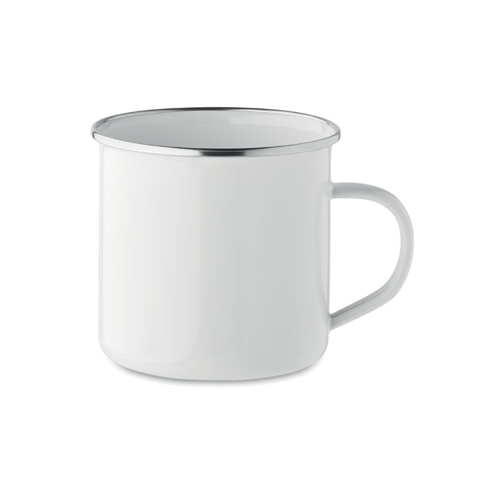 Plateado L emajlirana metalna šalica za sublimaciju 500 ml