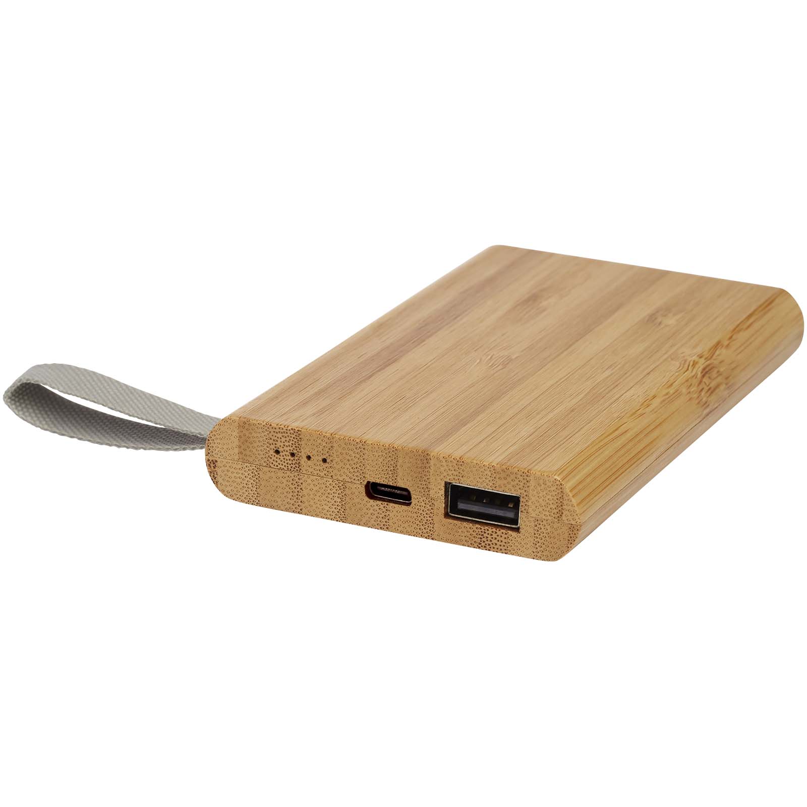 Tulda 5000 mAh bambusova powerbank